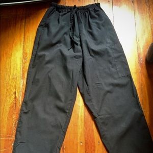 Black Scrub Pants